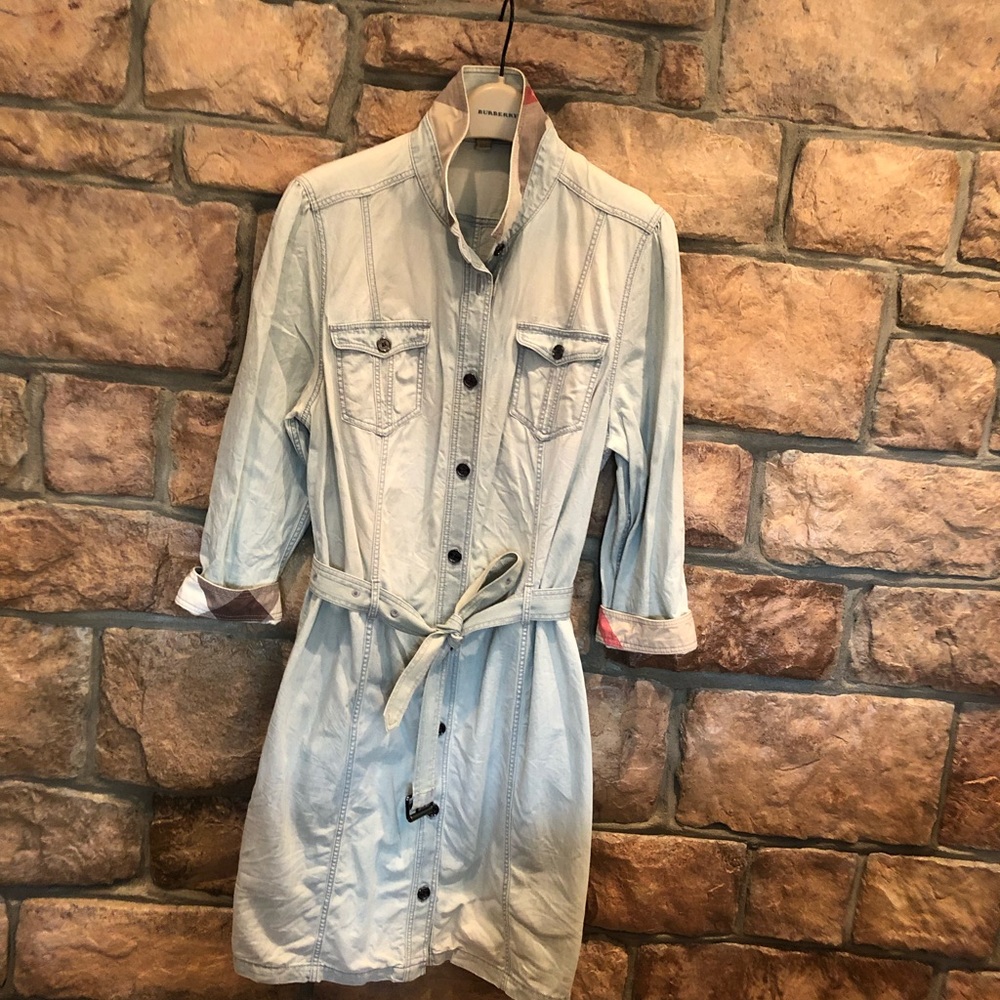 Burberry Brit Women’s Light Denim Dress